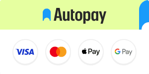 Płatności obsługiwane przez Autopay: BLIK, Visa, Mastercard, Apple Pay, Google Pay