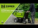 ELEKTRYCZNE WOZIDŁO WYWROTKA ZIPPER ZI-ED500 500 KG 1000 W MASZYNA TRANSPOR 8