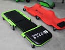 LEŻANKA WARSZTATOWA STOŁEK 2W1 ZIPPER ZI-MHRK40 DO PRAC MONTAŻOWYCH 2