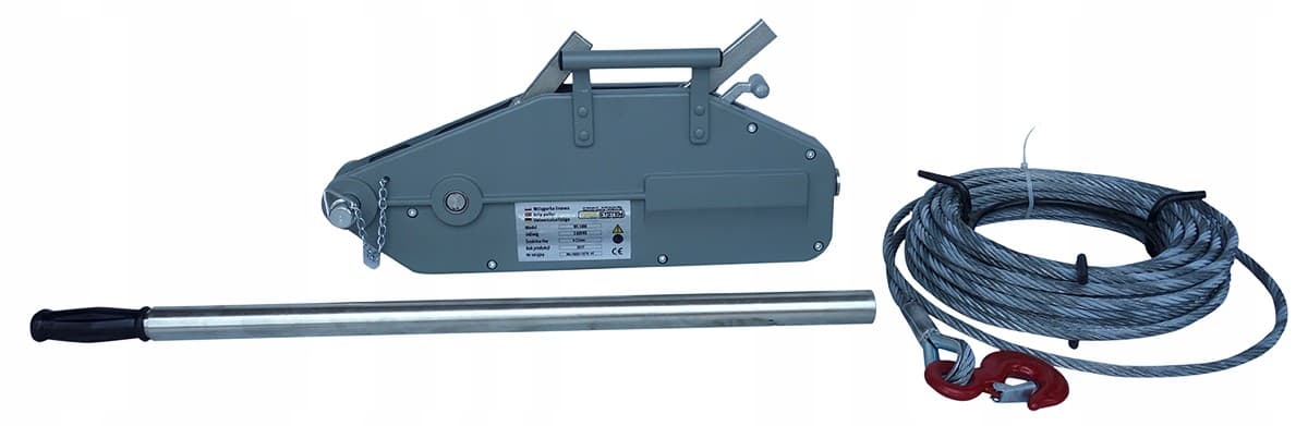 VIBER-SYSTEM WL3200 WCIĄGARKA LINOWA 3200 KG 20 M DO WARSZTATU I NA BUDOWE