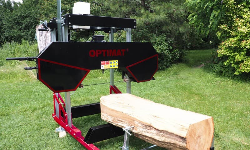 TRAK TAŚMOWY ELEKTRYCZNY OPTIMAT TIMBERLAND TMC 790S Z OSŁONĄ TAŚMY