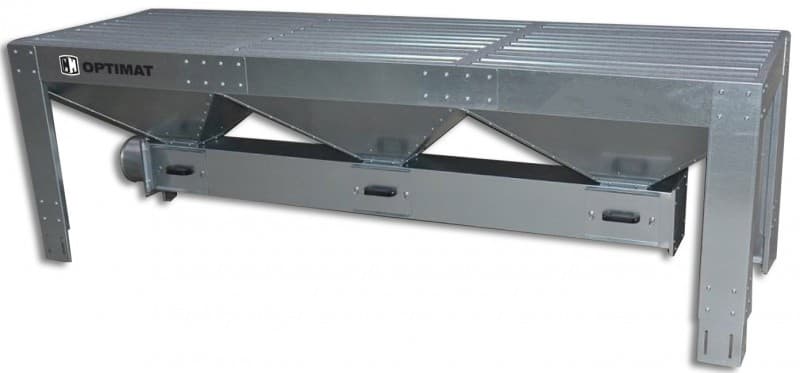 STÓŁ SZLIFIERSKI OPTIMAT 30+PANEL ODCiĄG TROCIN 2500 M3/H