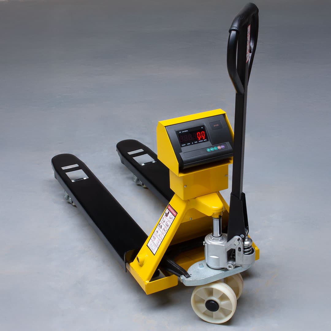 WÓZEK PALETOWY Z WAGĄ CYFROWĄ VIBER-SYSTEM P2500W_V2 2500 KG