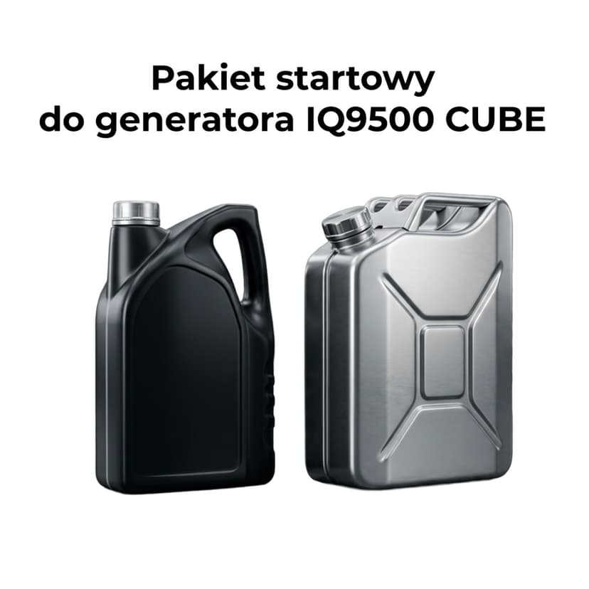 PAKIET STARTOWY DO GENERATORA PRĄDOTWÓRCZEGO OPTIMAT IQ9500 CUBE Z OLEJEM I