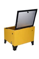 PIASKARKA KABINOWA PK90M VIBER-SYSTEM 94,8 L DO PIASKOWANIA OŚWIETLENIE LED 3