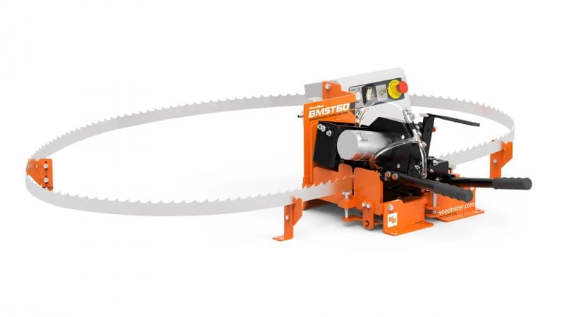 TRAK TAŚMOWY SPALINOWY OPTIMAT TIMBERLAND TMG 660S Z OSŁONĄ TAŚMY + OSTRZAR