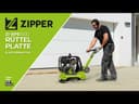 ZAGĘSZCZARKA PŁYTOWA Z POSUWEM REWERS ZIPPER ZI-RPE160D 160 KG DIESEL 3