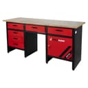 STÓŁ WARSZTATOWY HOLZMANN WT1700 Z 6 SZUFLADAMI I SZAFKĄ 1700X600 MM 2