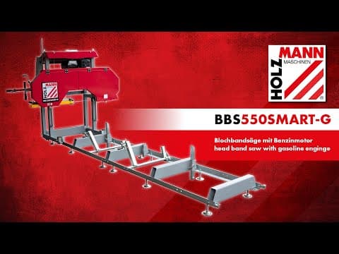 TRAK TAŚMOWY BENZYNOWY HOLZMANN BBS810SMART-G 9KW DO DREWNA