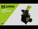 ROZDRABNIACZ SPALINOWY RĘBAK DO GAŁĘZI ZIPPER ZI-HAEK2120 4,1 KW 6