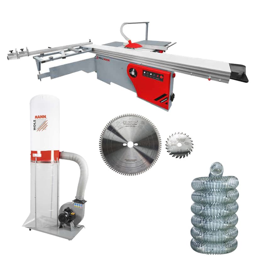 PILA FORMATOWA HOLZMANN FKS305V32ECO Z ODCIAGIEM ABS2480 I TARCZAMI REMA IT