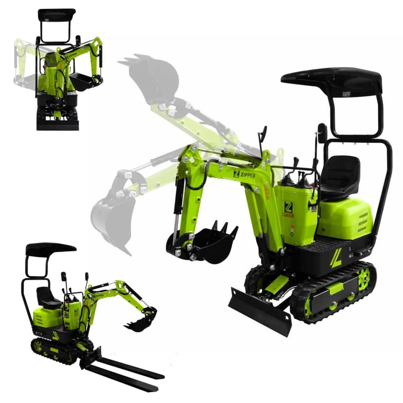 MINIKOPARKA ZIPPER ZI-MBGS600S7 Z 7 AKCESORIAMI MOC 6,8 KW