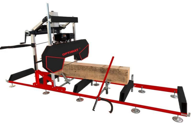 TRAK TAŚMOWY SPALINOWY OPTIMAT TIMBERLAND TMG 790S Z OSŁONĄ TAŚMY