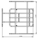 RAMA RUROWA ZIPPER EWB150-100LTR DO TACZKI ZI-EWB150-100L 150 KG 3