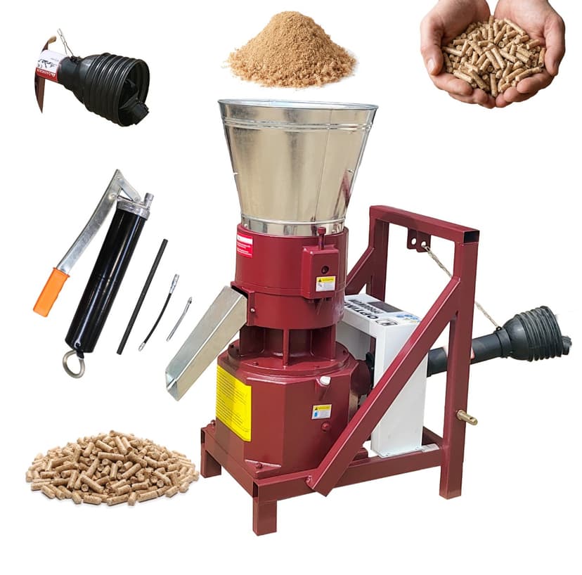 PRZEMYSŁOWA PELECIARKA GRANULATOR OPTIMAT PP800WOM DO CIĄGNIKA 800 KG/H