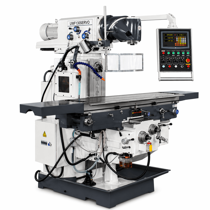 FREZARKA UNIWERSALNA VIBER-SYSTEM UWF 130 SERVO DO METALU PREYZYJNA OBRÓBKA
