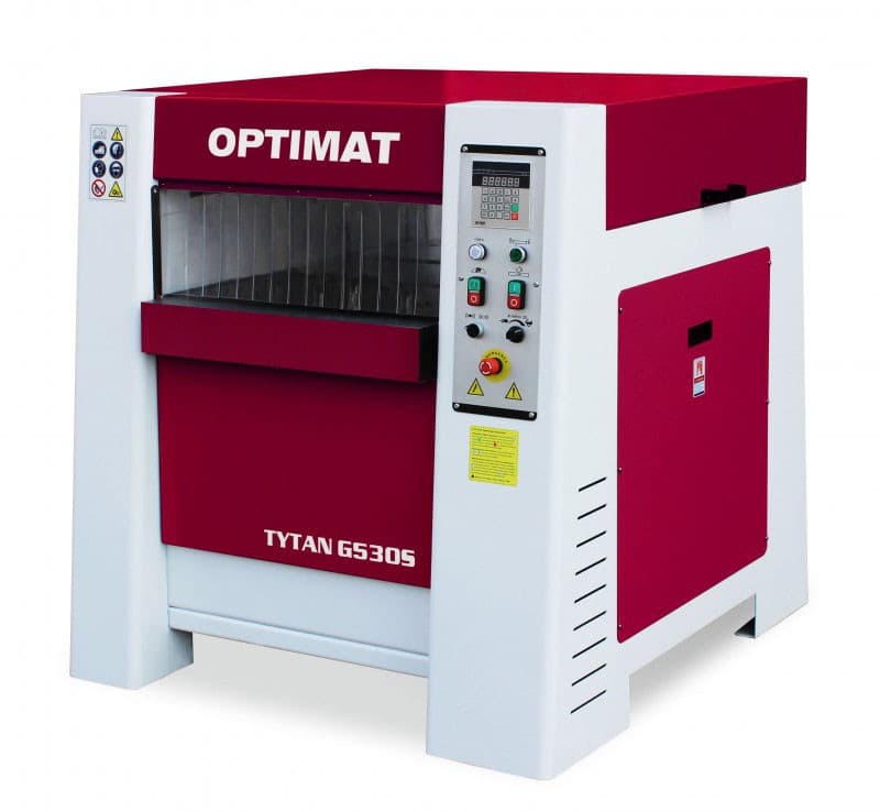 GRUBOŚCIÓWKA OPTIMAT TYTAN G530 S Z WAŁEM SPIRALNYM 530MM 5,5KW