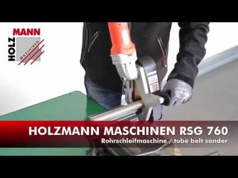 SZLIFIERKA TAŚMOWA DO RUR HOLZMANN RSG 760 800W 230V