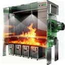 ODCIĄG TROCIN ODPYLACZ PODCIŚNIENIOWY HOLZING RLA ATEX 11000 M3H FALOWNIK 2