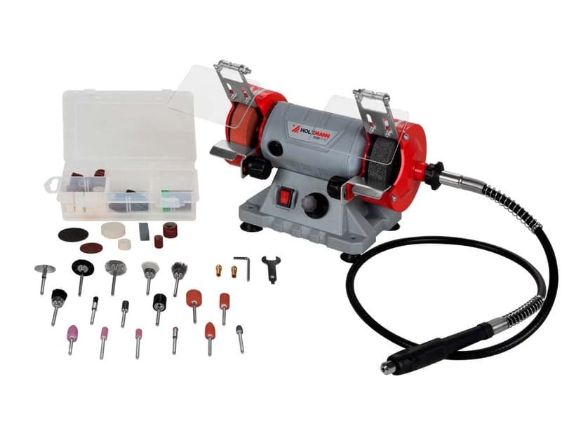 MINI SZLIFIERKA STOŁOWA HOLZMANN DSM75SET Z ELASTYCZNYM PRZEWODEM 120W