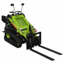 MINI KOMPAKTOWA ŁADOWARKA GĄSIENICOWA ZIPPER ZI-MKL720 Z WIDŁAMI I ŁYŻKĄ 9