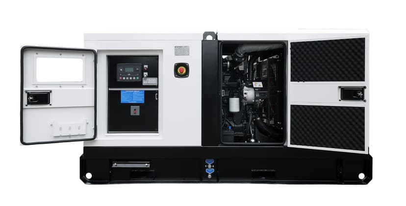 GENERATOR OPTIMAT IQ44000 CUBE 40 KW DIESEL TRÓJFAZOWY 400V 230V
