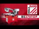 PILA TASMOWA DO METALU HOLZMANN BS370TOP 400V 1100W PRECYZYJNA 7