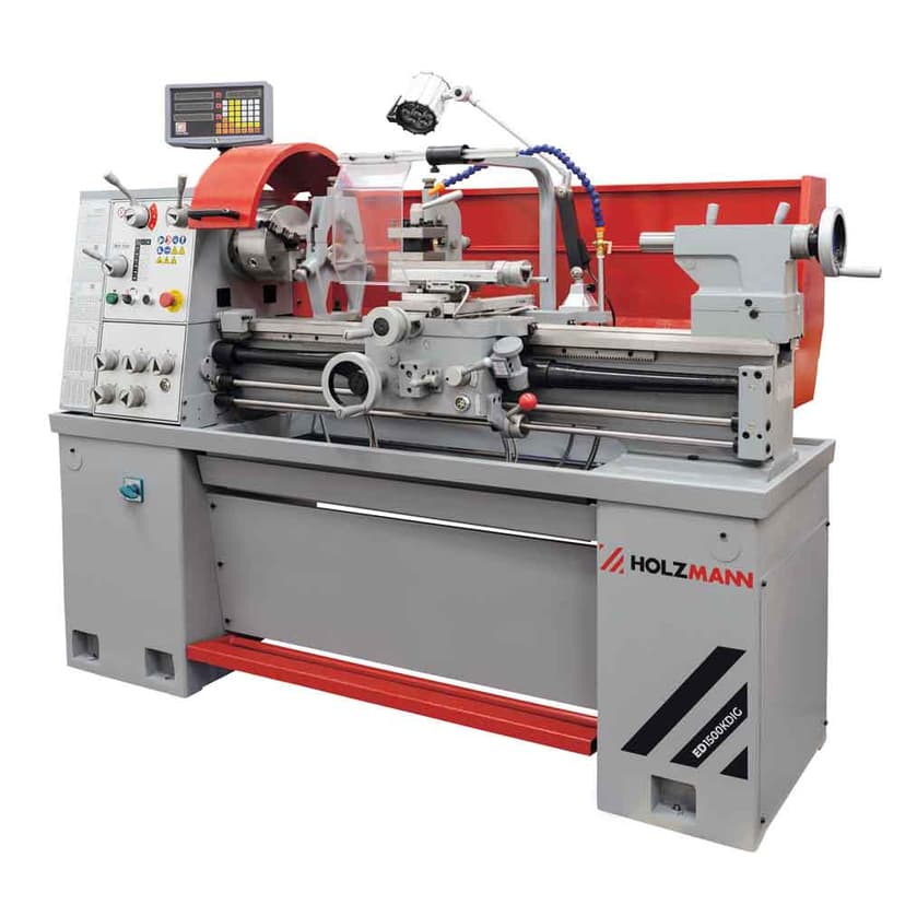 TOKARKA DO METALU HOLZMANN ED1500KDIG 400V 1500MM ODLEGŁOŚCI MIĘDZY KŁAMI