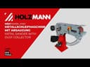 SZLIFIERKA DO METALU Z ODCIĄGIEM HOLZMANN MSM150ABS 400V 5