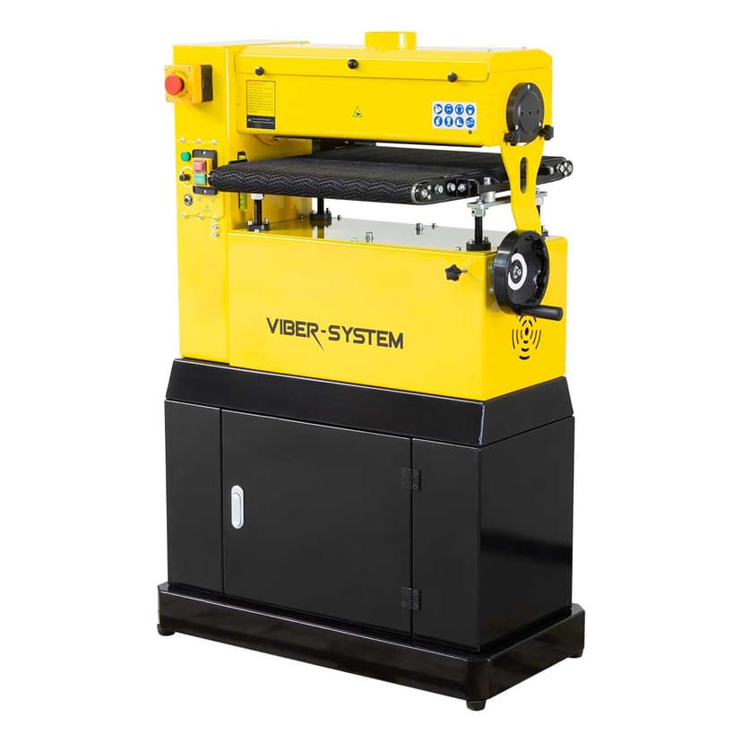 SZIFIERKA BĘBNOWA DO METALU VIBER-SYSTEM ZS460M 230V 3KW PRZELOTOWA WALCOWA