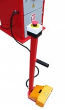 GIĘTARKA DO PROFILI I RUR Z PEDAŁEM NOŻNYM HOLZMANN RBM 28 400V 9