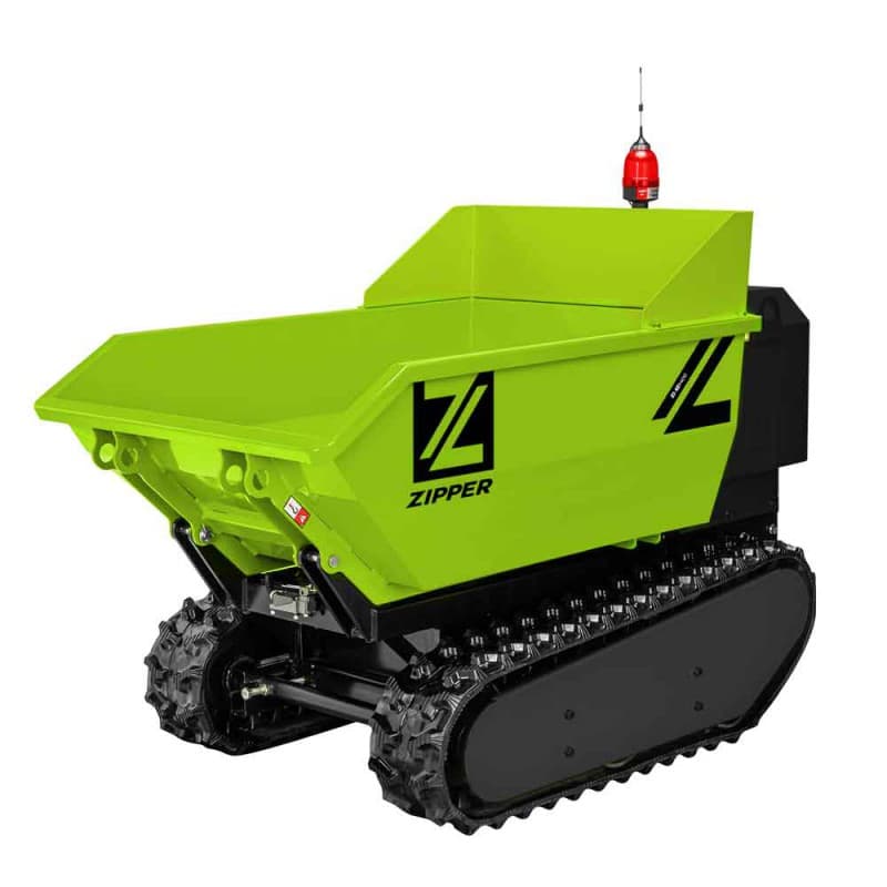 ZIPPER ZI-ED400 ZDALNIE STEROWANE WOZIDŁO GĄSIENICOWE WYWROTKA 400 KG