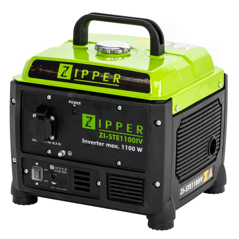 GENERATOR INWERTEROWY ZIPPER ZI-STE1100IV 1,1 KW AGREGAT PRĄDOTWÓRCZY
