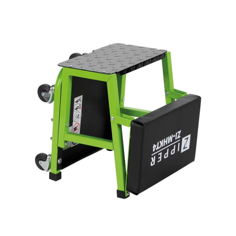 MOBILNY STOŁEK WARSZTATOWY I STOPIEŃ ZIPPER ZI-MHKT4 2W1 136KG