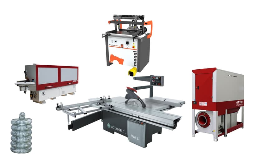 ZESTAW ALTENDORF WA 8X OPTIMAT ONE MAGGI BS21 PRESTIGE ODCIĄG OT 6500