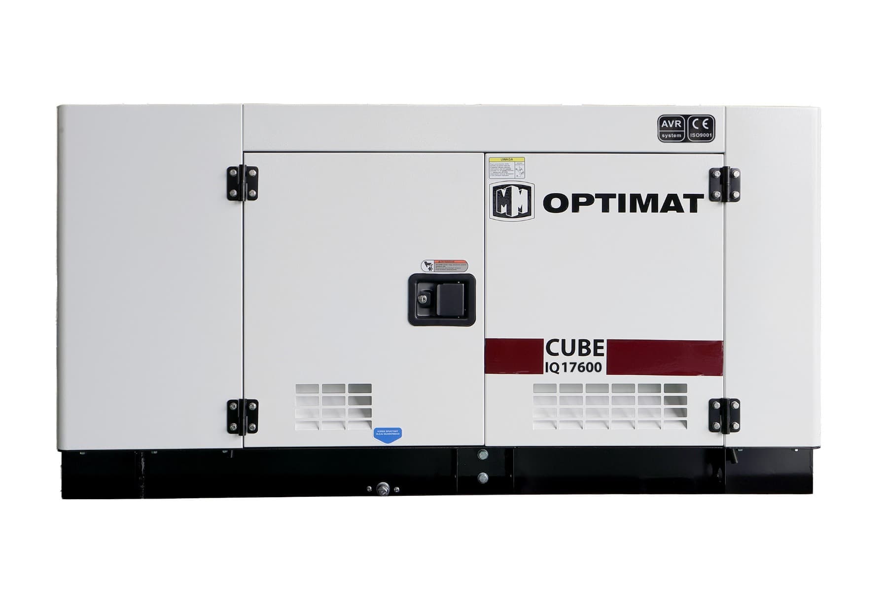 GENERATOR OPTIMAT IQ17600 CUBE 16 KW DIESEL TRÓJFAZOWY 400V AGREGAT PRĄDOTW