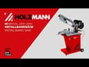 PILA TASMOWA DO METALU HOLZMANN BS128COOL 230V Z CHLODZENIEM 125MM 2