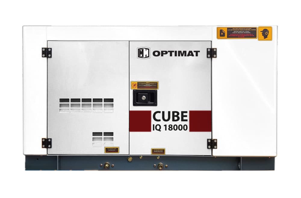 GENERATOR PRĄDOTWÓRCZY OPTIMAT IQ18000 CUBE 18 KW DIESEL TRÓJFAZOWY 400V