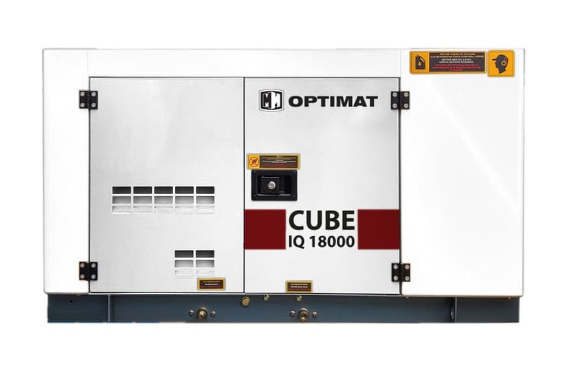 GENERATOR PRĄDOTWÓRCZY OPTIMAT IQ18000 CUBE 18 KW DIESEL TRÓJFAZOWY 400V