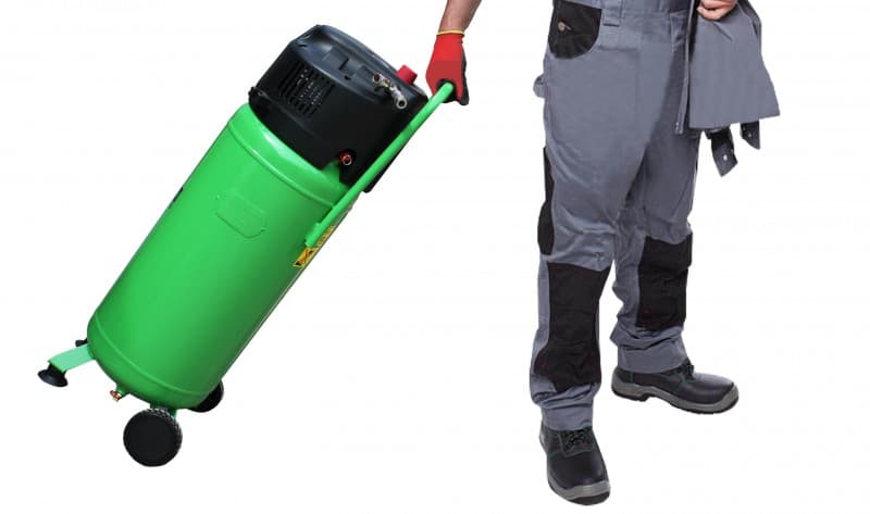KOMPRESOR SPRĘŻARKA ZIPPER ZI-COM50-10 50L BEZOLEJOWY MOBILNY