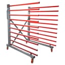 HOLZMANN TAW140 ROZCIĄGANY WÓZEK LAKIERNICZY STOJAK REGAŁ MOBILNY 500 KG 6