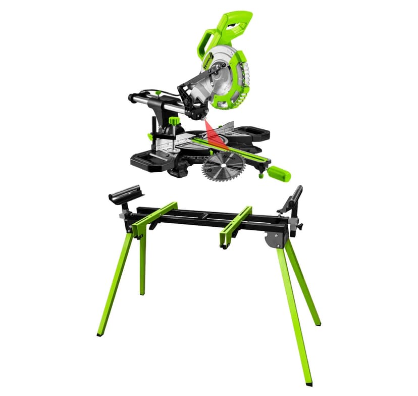 PILA UKOSNICA ZIPPER ZI-KGS210DS Z STOLEM ROBOCZYM ZI-KSS1945 1700W