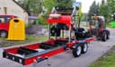 OPTIMAT TIMBERLAND TMG 910 TRAK TAŚMOWY SPALINOWY ROZRUSZNIK 27KM 7