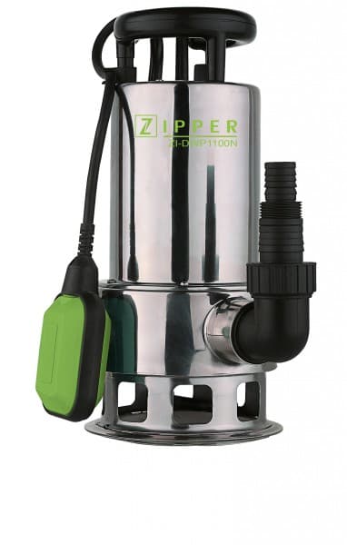 POMPA DO ZANIECZYSZCZONEJ WODY ZIPPER ZI-DWP1100N 1100W 15M3/H