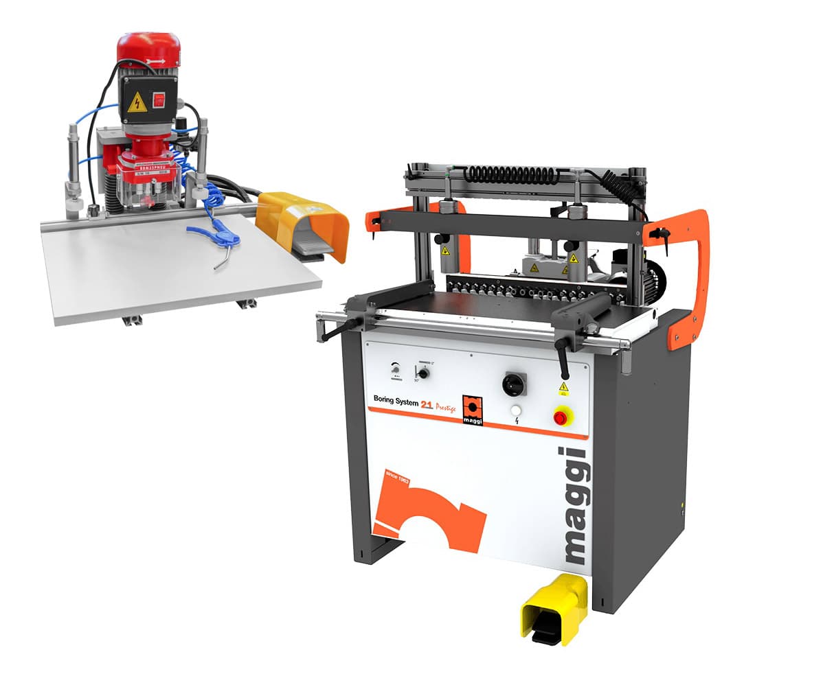 WIERTARKA WIELOWRZECIONOWA MAGGI BORING SYSTEM 21 PRESTIGE + HOLZMANN BBM35