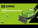 WOZIDŁO ZIPPER ZI-MD300 Z PŁUGIEM 300KG GĄSIENICOWE TRANSPORTER ŁADUNKÓW 8