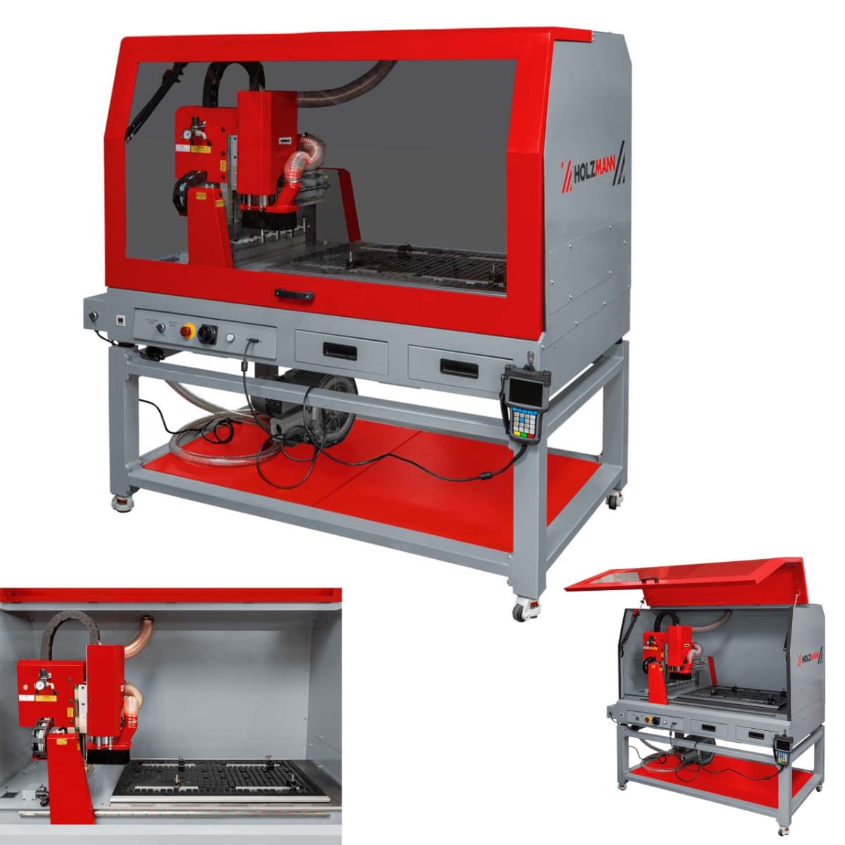 FREZARKA STOŁOWA CNC HOLZMANN CTF69ATC Z ATC I POMPĄ PRÓŻNIOWĄ 230V