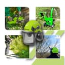 KASK LEŚNY ZIPPER ZI-FHPROFI HEŁM OCHRONNY DLA PILARZA DRWALA ARBORYSTY 4