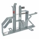 STALOWY ZACISK CHWYTAK DO PŁYT DRZWI HOLZMANN PANFIX1 136 KG 1