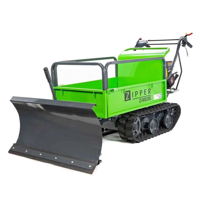 WOZIDŁO ZIPPER ZI-MD300 Z PŁUGIEM 300KG GĄSIENICOWE TRANSPORTER ŁADUNKÓW